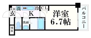 アドバンス神戸レイソレの物件間取画像